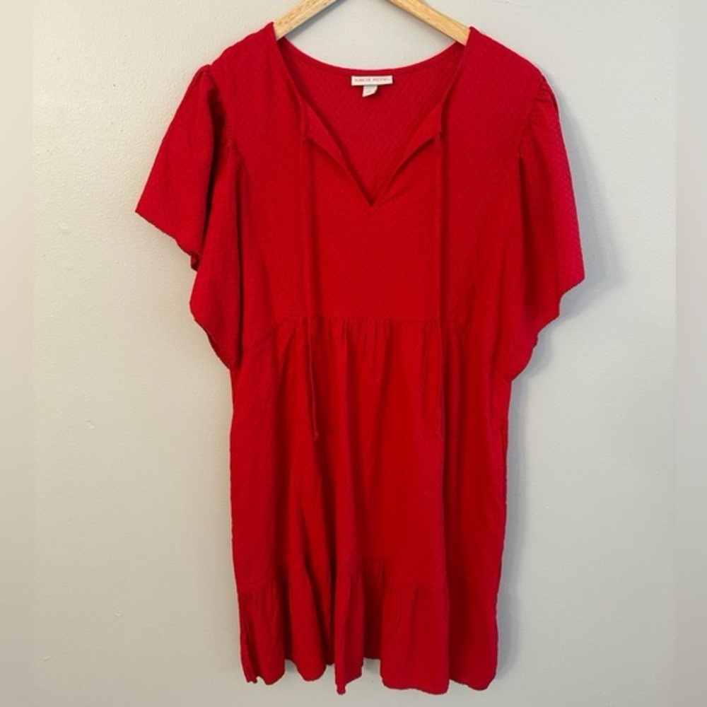 KNOX ROSE Red Ruffle Dress - Picture 3 of 11